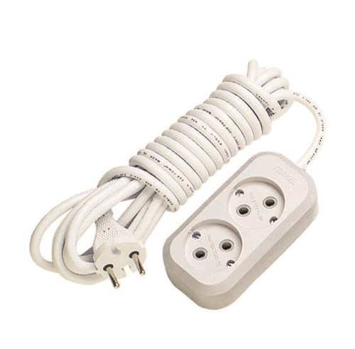 Удлинитель 2х5м без заземл. 10А IP20 Makel MGP104 47889 - фото 16735514