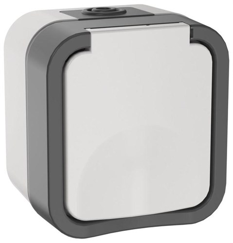 Розетка 1-м ОП TORS 16А IP55 TS220 с заземл. с крышкой бел. IEK TS-R16-16-55-K41 1761217 - фото 16736358