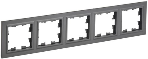 Рамка 5-м BRITE РУ-5-БрГ граф. IEK BR-M52-K53 1701808 - фото 16736418