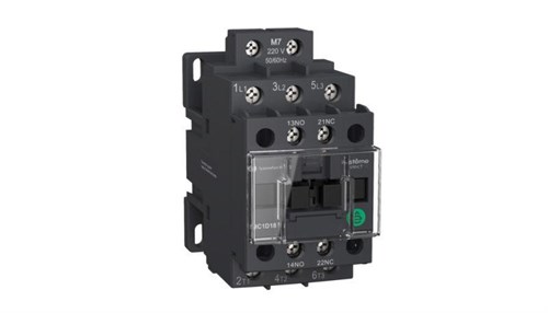 Контактор MC1D 3п 9А кат. 24В AC 1НО+1НЗ SE MC1D09B7 1681268 - фото 16736591