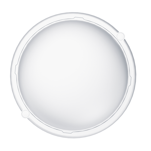 Светильник светодиодный 90 237 OBL-R5-12-4K-WH-IP65-LED 12Вт 4000К IP65 1180лм ЖКХ круг пластик бел. ОНЛАЙТ 90237 1662258 - фото 16736653