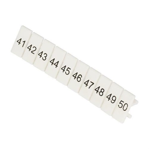 Маркер для JXB с нумерацией 1-50 (уп.100шт) PROxima EKF dek-35-1-50 583359 - фото 16736692