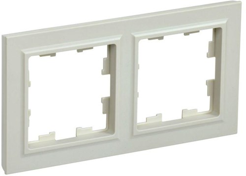 Рамка 2-м BRITE РУ-2-БрКр беж. IEK BR-M22-K10 1617327 - фото 16736764