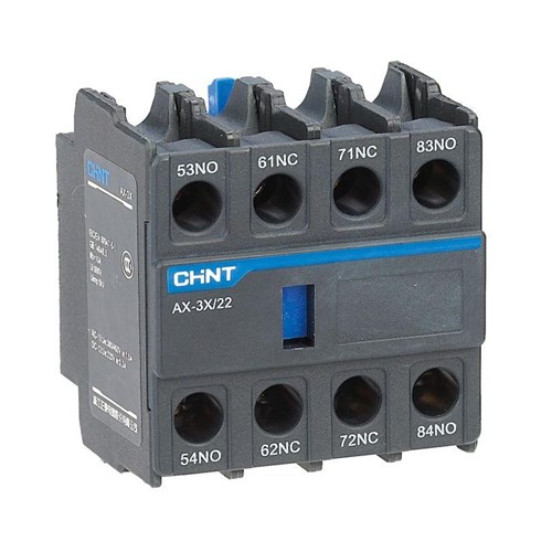 Приставка доп. контакты AX-3X/40 к контактору NXC-06~630 (R) CHINT 938254 1611032 - фото 16736828