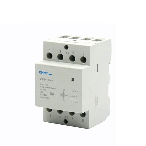 Контактор модульный NCH8-40/40 40А 4НО AC 220/230В 50Гц (R) CHINT 256099 1610080 - фото 16736850