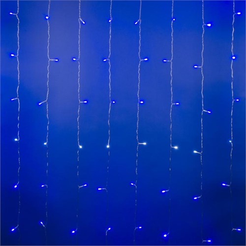 Занавес LED с эффектом мерцания ULD-C3020-240/TTK BLUE-WHITE IP44 3х2м соед. 240 диодов бел. и син. провод прозр. Uniel UL-00007214 1381576 - фото 16737189