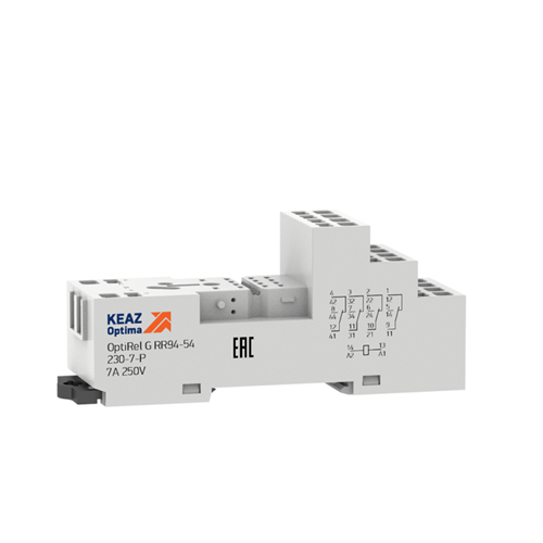 Розетка для реле OptiRel G RR94-54-230-7-P КЭАЗ 281169 1337259 - фото 16737207
