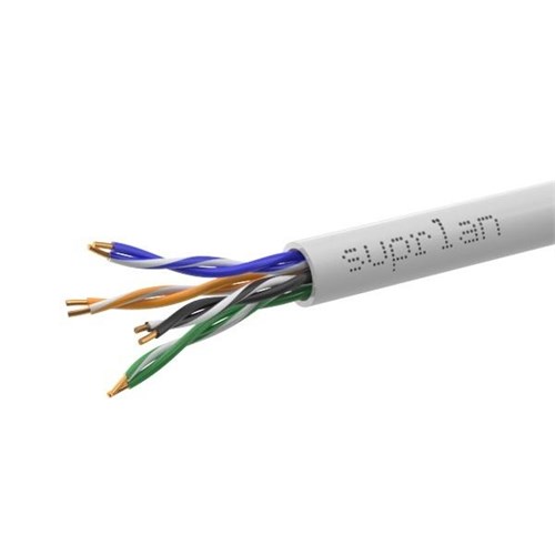 Кабель витая пара U/UTP кат.5E 4x2x0.51 solid Cu PVC In. Premium (м) SUPRLAN 01-0313-5 13407481 - фото 16737283