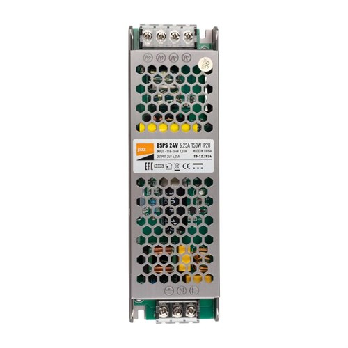 Блок питания для светодиодной ленты 150Вт 6.25А 24В IP20 BSPS метал. Pro JazzWay 5015593 509228 - фото 16737693