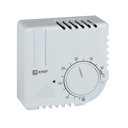 Термостат NO/NC (охлаждение/обогрев) накладной 16А 230В IP20 PROxima EKF thermo-no-nc-wall 447663 - фото 16737735