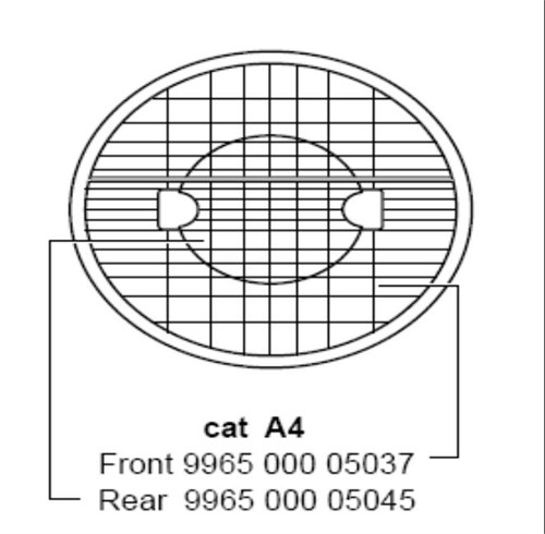 Аксессуар MVF403 FRONT REFLECTOR ASSY CAT A4 PHILIPS 996500005037 1203811 - фото 16737739
