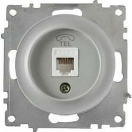 Розетка телефонная 1-м СП Florence RJ11 механизм сер. (1E20601302) OneKeyElectro 2172838 467452 - фото 16737856
