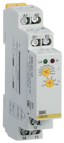 Реле тока ORI 1.6-16А 24-240В AC/24В DC IEK ORI-01-16 463882 - фото 16737898