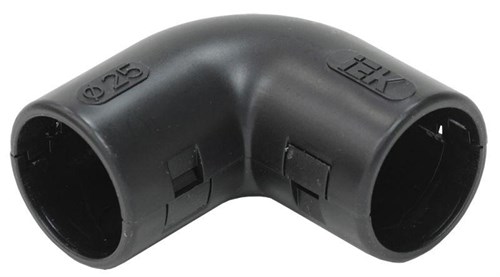 Поворот открывающийся на 90град. CI25G черн. (уп.5шт) IEK CTA10D-CIG25-K02-005 414621 - фото 16738072