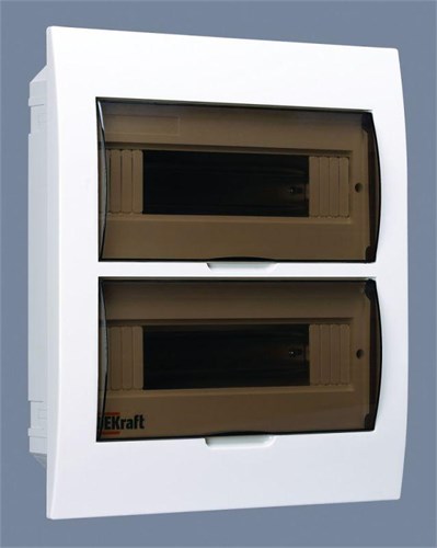 Корпус встраиваемый ЩРВ-П-24 35х30х10 24мод. IP41 пластик. DEKraft 31006DEK 1113497 - фото 16738383