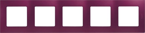 Рамка 5-м Etika сливовый Leg 672565 1066981 - фото 16738424