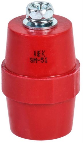 Изолятор SM51 (М8) силовой с болтом IEK YIS11-51-15-B 1036021 - фото 16738481