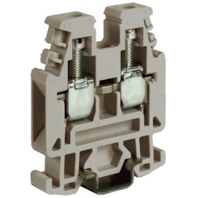 Зажим проходной RP.4/6GR 4кв.мм сер. DKC ZRP300GR 1009114 - фото 16738541