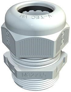 Ввод кабельный Dкаб. 16-28 (Dмонтаж. отв. 40) IP68 свет. сер. V-TEC VM40 LGR OBO 2022872 246064 - фото 16738640