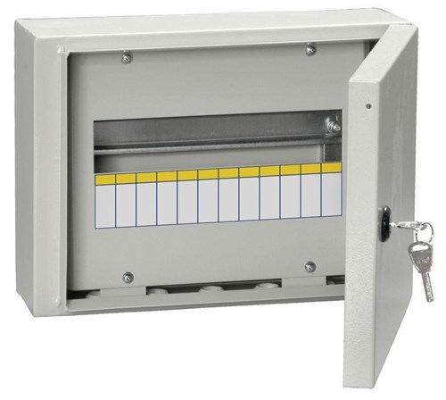 Корпус металлический ЩРн-12 (240х330х120мм) IP54 TITAN 3 IEK MKM11-N-12-54-Z 58253 - фото 16739202