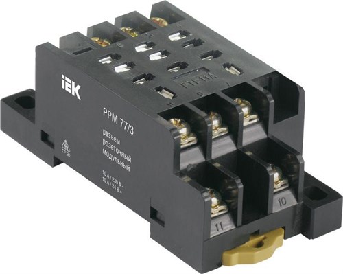 Разъем модульный РРМ78/3(PYF11A) для РЭК78/3(MY3) IEK RRP20D-RRM-3 69782 - фото 16739209