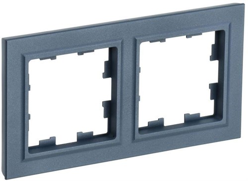 Рамка 2-м BRITE РУ-2-БрМ маренго IEK BR-M22-K35 1617328 - фото 16739397
