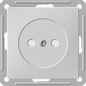 Розетка 1-м СП W59 16А IP20 без заземл. защ. шторки механизм бел. SE RS16-151-1-86 223133 - фото 16739537