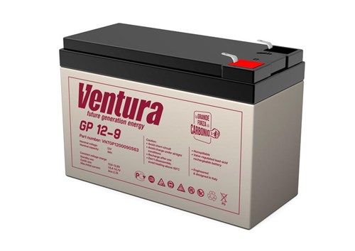 Аккумулятор 12В 9А.ч GP 12-9 Ventura 1906599 - фото 16739589