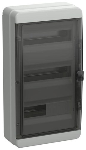 Корпус пластиковый КМПн-36 IP65 черн. прозр. дверь TEKFOR IEK TF5-KP72-N-36-65-K03-K02 1791998 - фото 16740220
