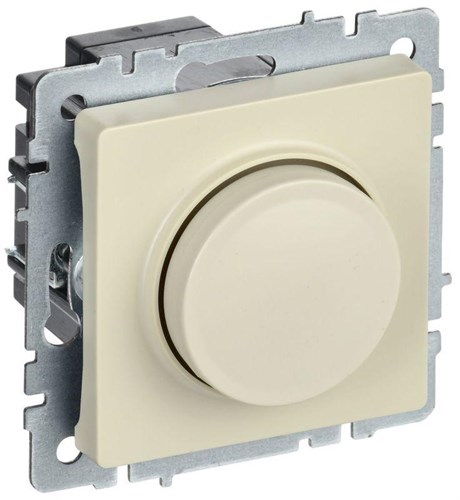 Светорегулятор СП BRITE пов-наж. 600Вт СС10-1-0-БрКр механизм беж. IEK BR-D20-0600-K10 1701816 - фото 16740428