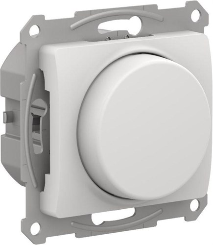 Светорегулятор поворотно-нажимной Glossa 400Вт механизм бел. SE GSL000123 1668257 - фото 16740472