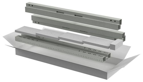 Комплект стоек и профилей для шкафа 24U сер. LINEA N ITK LN35-24UXX-X 1679979 - фото 16740569