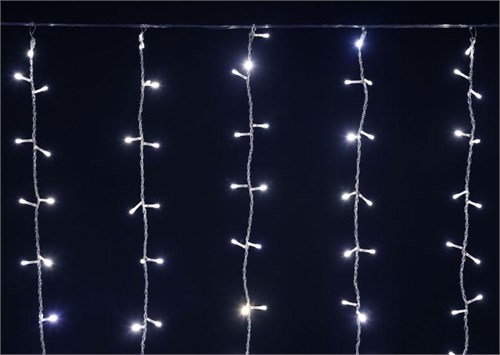 Гирлянда "Занавес" 1.5х1.5м 160LED бел. IP20 провод прозр. 230В транзит IEK LGDB201-2-160-L1-T-S-20 1647672 - фото 16740642