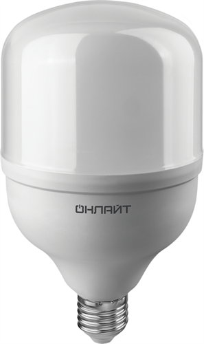 Лампа светодиодная высокомощная 82 902 OLL-T100-40-230-840-E27E40 40Вт 4000К нейтр. бел. E27/E40 3200лм 176-264В ОНЛАЙТ 82902 1356028 - фото 16741271