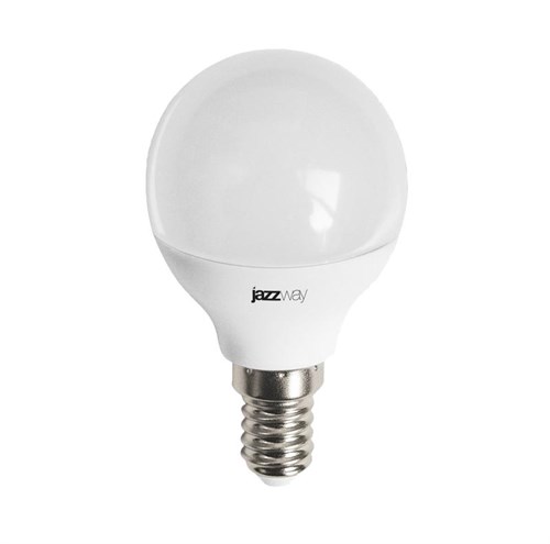 Лампа светодиодная PLED-LX 8Вт G45 шар 4000К нейтр. бел. E14 Pro JazzWay 5025295 1361050 - фото 16741281