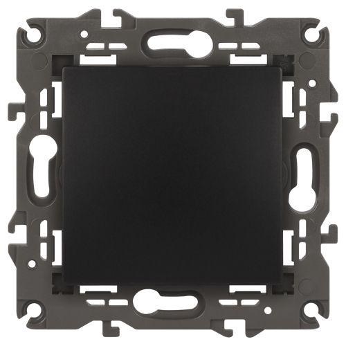 Выключатель 1-кл. СП Elegance 14-1101-05 10А IP20 250В 10AX механизм антрацит Эра Б0034212 1231887 - фото 16741517
