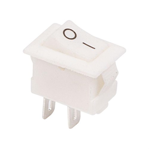 Выключатель клавишный 250В 3А (2с) ON-OFF бел. Micro (RWB-101) Rexant 36-2012 499592 - фото 16741536