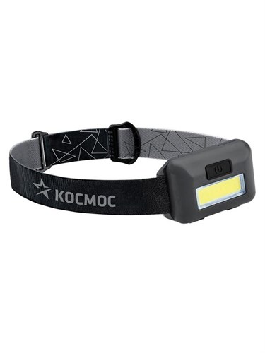 Фонарь светодиодный налобный компактный 3Вт COB КОСМОС KOC-H101-COB 511073 - фото 16741697