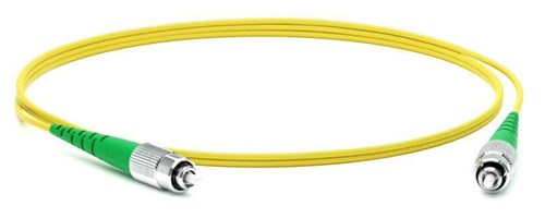 Патч-корд FC-S2-9-FC/AR-FC/AR-H-3M-LSZH-YL волоконно-оптический (шнур) SM 9/125 (OS2) FC/APC-FC/APC simplex LSZH 3м Hyperline 250664 1202274 - фото 16741779