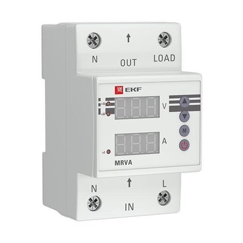 Реле напряжения и тока с дисплеем MRVA 32А PROxima EKF MRVA-32A 447589 - фото 16742034