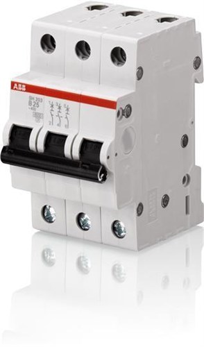 Выключатель автоматический модульный 3п C 16А 6кА SH203 C 16 ABB 2CDS213001R0164 399654 - фото 16742247