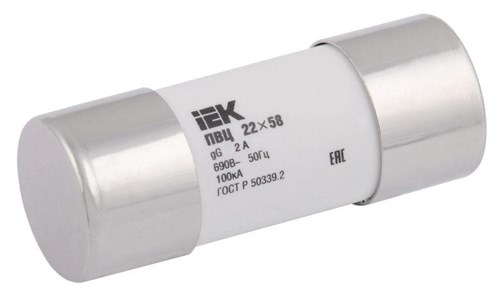 Вставка плавкая цилиндрическая ПВЦ 22х58 gG 20А IEK CFL22-020 332544 - фото 16742328