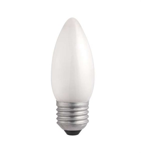Лампа накаливания B35 240V 60W E27 frosted JazzWay 3320362 1038326 - фото 16742511