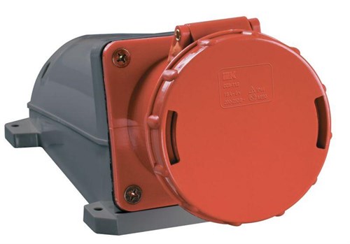 Розетка ОП 63А 380В 3P+PE+N ССИ-135 IP54 IEK PSR12-063-5 19473 - фото 16742806