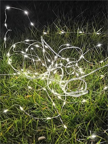 Гирлянда светодиодная 10м 100LED на солнечной батарее аккум. NI-MH 300мА.ч КОСМОС KOC_SOL197 162791 - фото 16742825