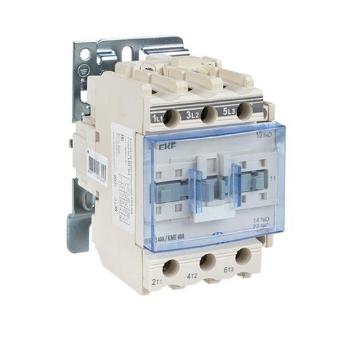 Контактор КМЭ 40А кат. 380В AC 1НО+1НЗ EKF ctr-s-40-380 92601 - фото 16743118