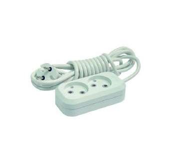 Удлинитель 2х3м без заземл. 10А IP20 Makel MGP103 5884 - фото 16743199