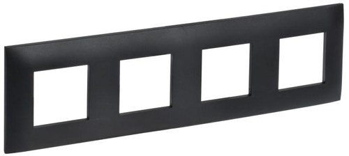 Рамка 4-м SKANDY SK-F04Bl черн. IEK SK-M42-K02 1835707 - фото 16744083