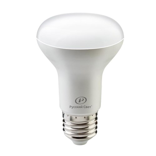 Лампа светодиодная RS R63 E27 9W 220-240V 4000К 9Вт 720лм Ra 90 рефлектор Русский Свет 15010745081 1837329 - фото 16744104