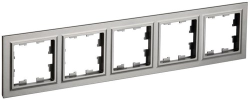 Рамка 5-м BRITE РУ-5-БрС сталь IEK BR-M52-K46 1701807 - фото 16744440